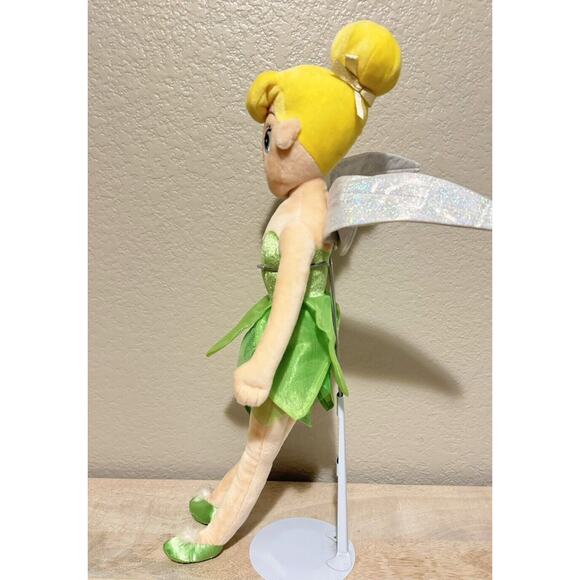 Disney Tinker Bell 22" Plush Stuffed Doll Fairies Tink Peter Pan - Picture 3 of 5